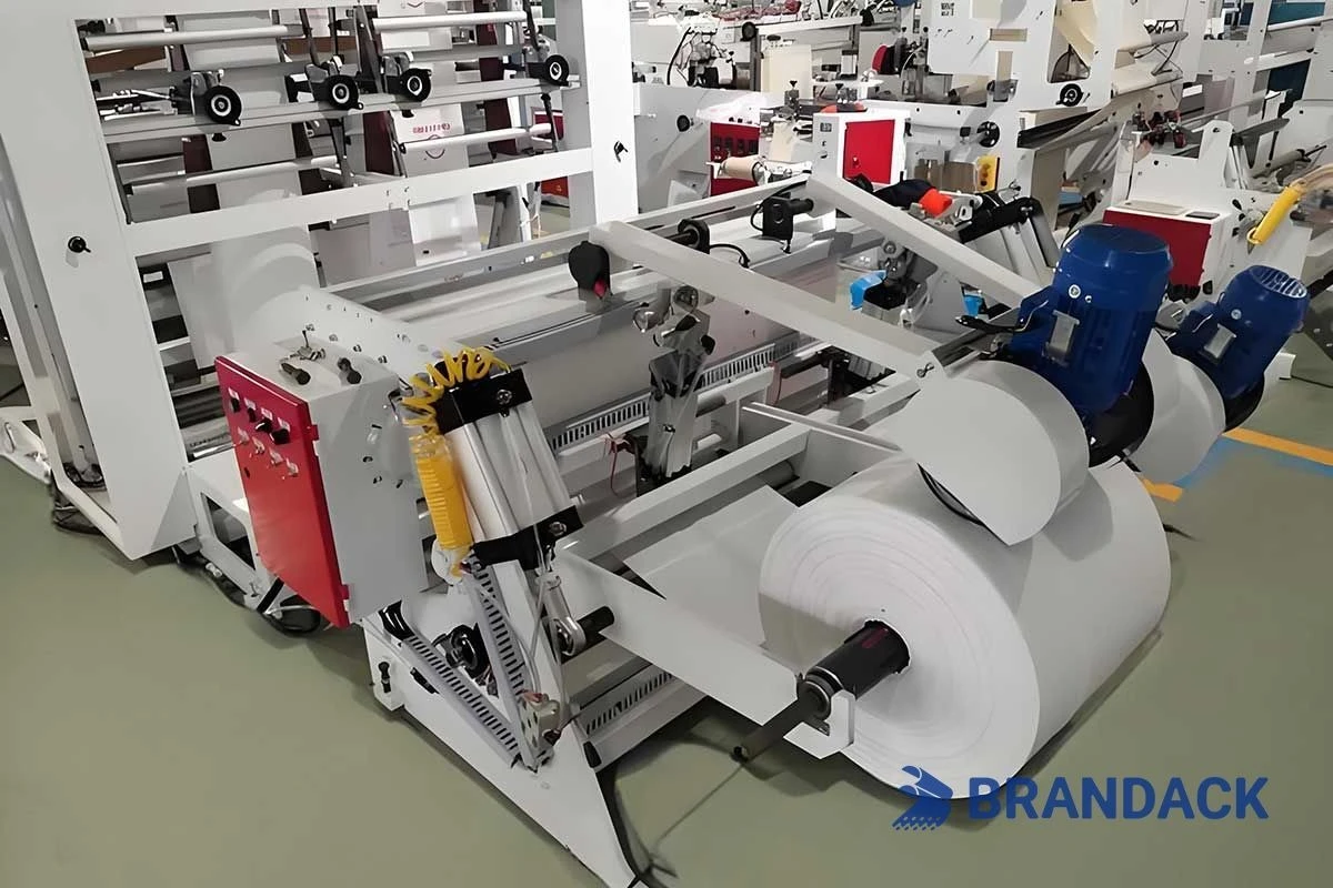 Automatische Hochgeschwindigkeitsmaschine zur Herstellung von Plastikt&uuml;ten