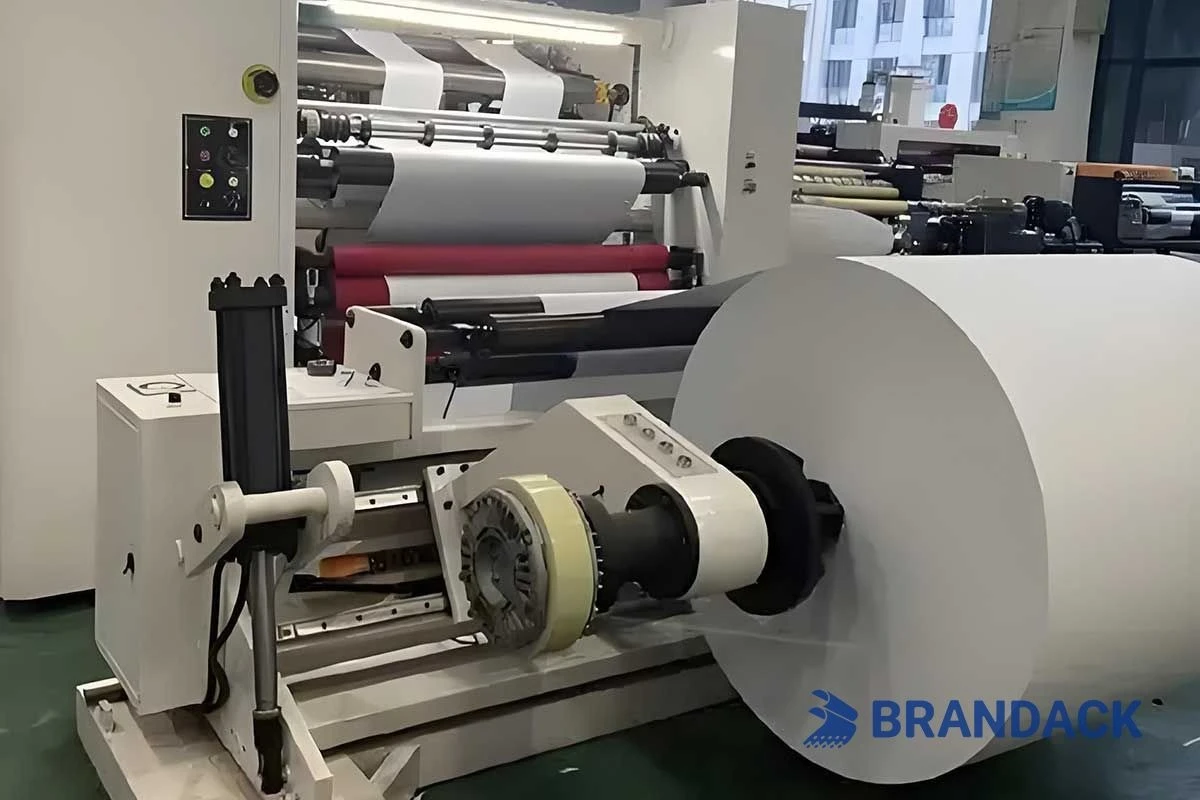 Automatische Hochgeschwindigkeits-Schneide- und Aufwickelmaschine