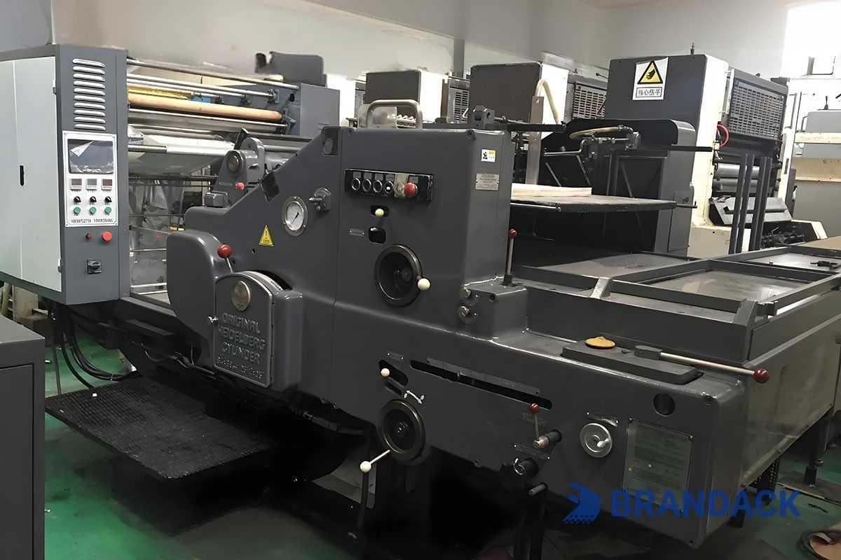 Automatische Foliendruckmaschine